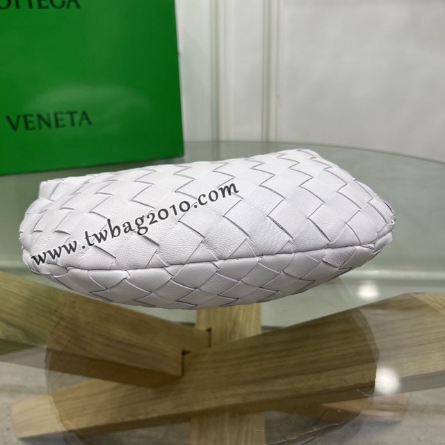 Bottega veneta高端女包 98080小號 寶緹嘉最新編織打結圓形hobo包 BVjodie新版本2代羊皮手工編織手腕包  gxz1372